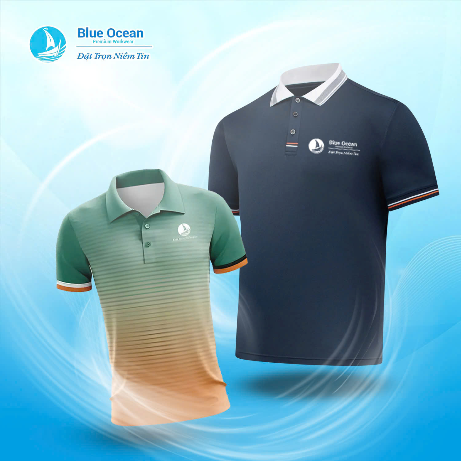 May Đồng Phục Trọn Gói Tại Blue Ocean
